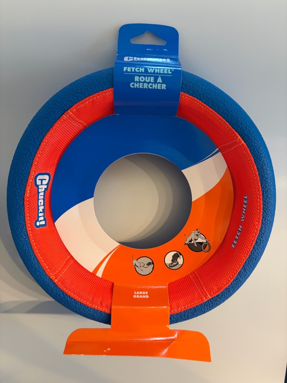 Chuckit! Blue and Orange Fetch Wheel